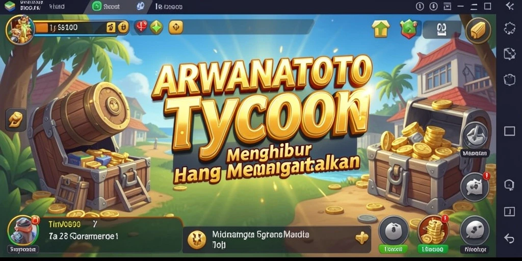 Tampilan gameplay ARWANATOTO yang menarik dan interaktif.