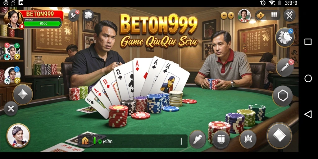 Tampilan menarik dari gameplay <strong>BETON999</strong> dengan aksi seru QiuQiu.
