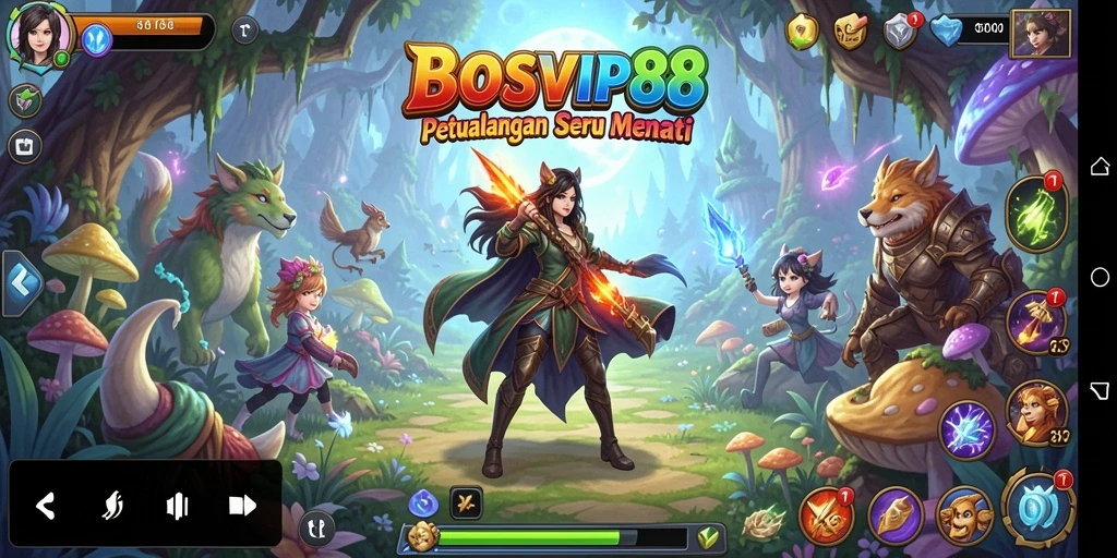 Tangkapan layar dari gameplay menakjubkan BOSVIP88 dalam petualangan.