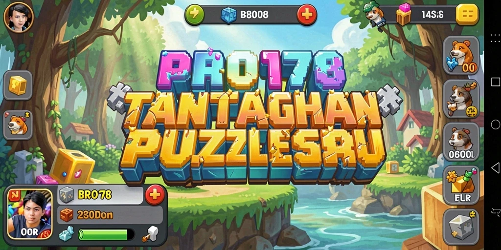 Tampilan gameplay BRO178 yang menarik dengan berbagai teka-teki menantang.