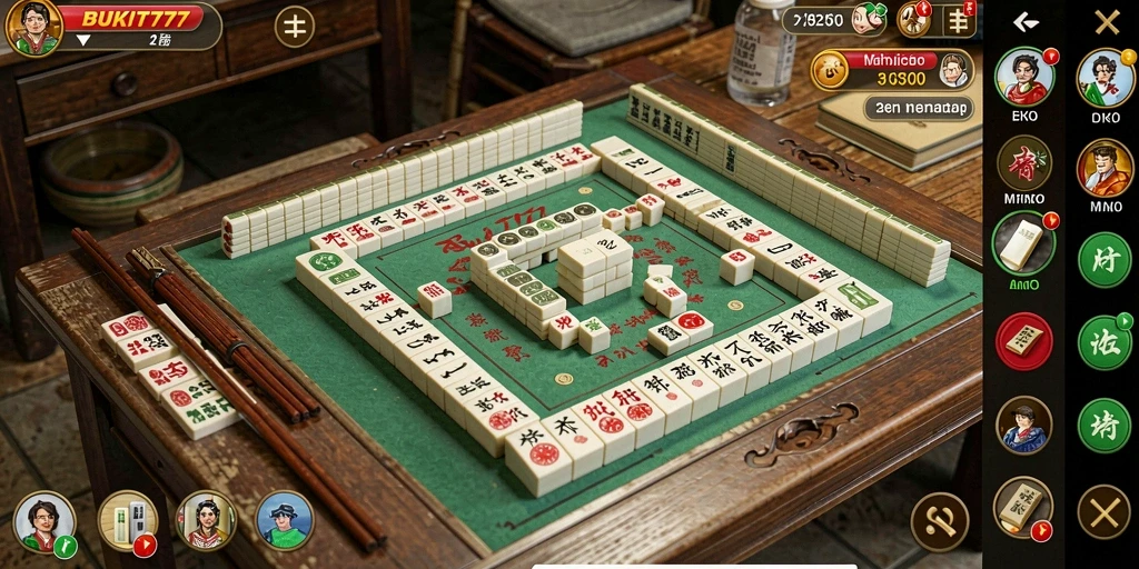Gameplay BUKIT777 yang menarik dengan grafis Mahjong yang menawan.