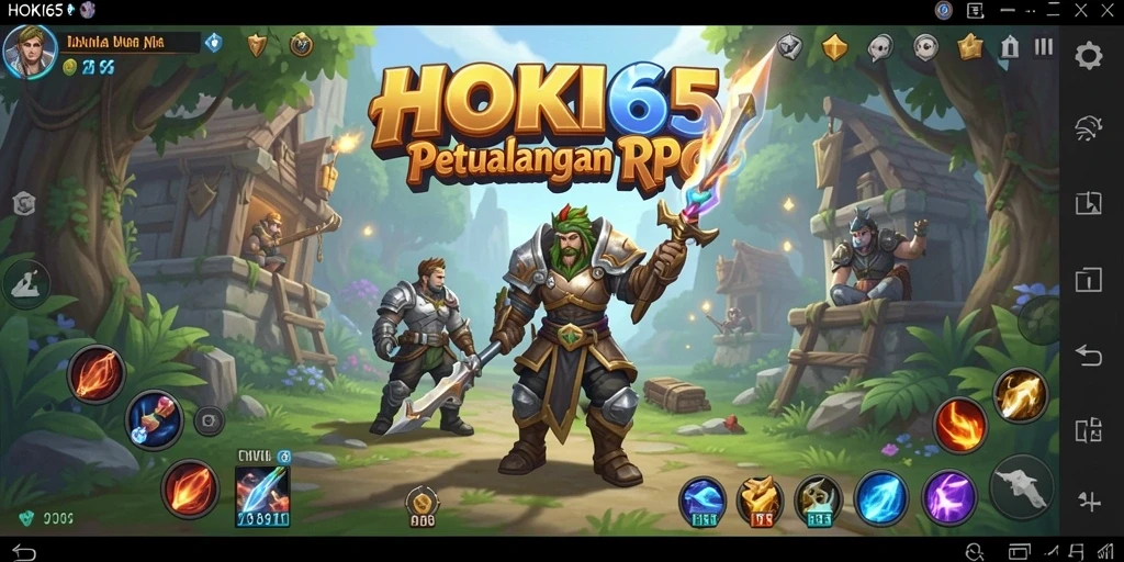 Tampilan gameplay HOKI65 yang menjanjikan petualangan seru.