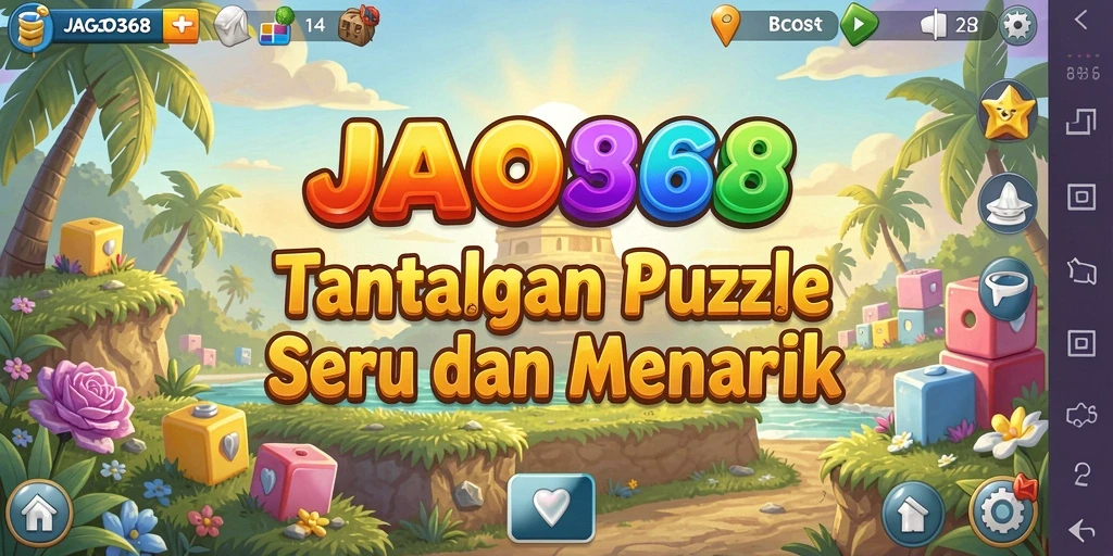 Tampilan gameplay seru dan menantang dari JAGO368.