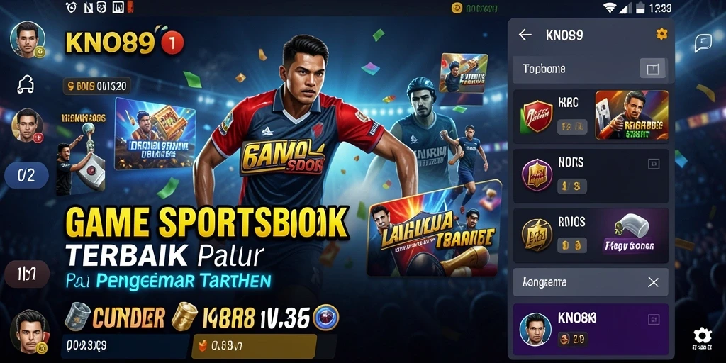 Gameplay menarik dari aplikasi Sportsbook KNO89 yang penuh warna.