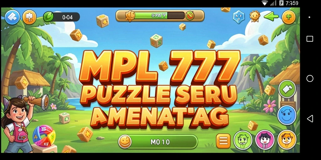 Tampilan gameplay seru di MPL777, penuh teka-teki menantang.