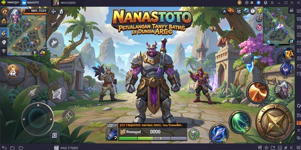 Gameplay seru dan mendebarkan di NANASTOTO.
