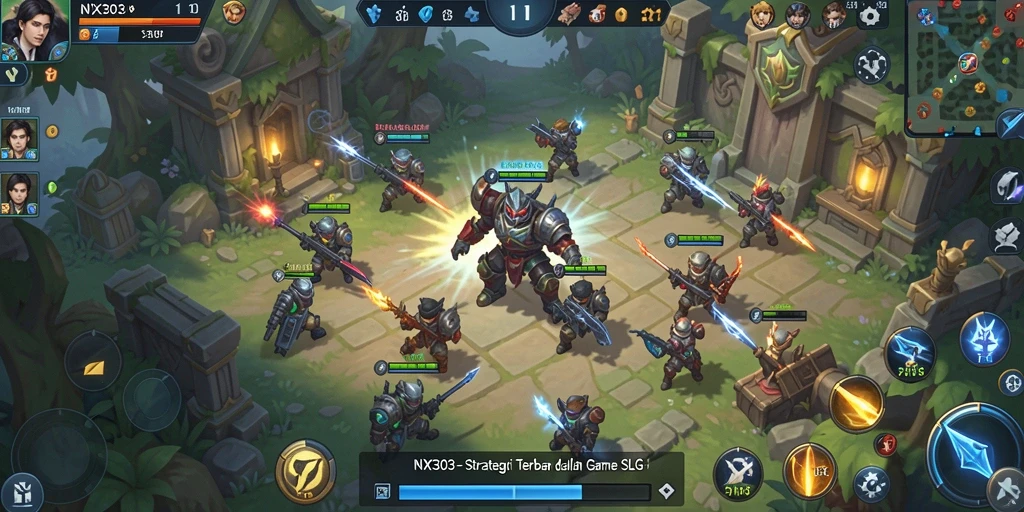 Menampilkan aksi mendebarkan dalam gameplay NX303 yang memukau.