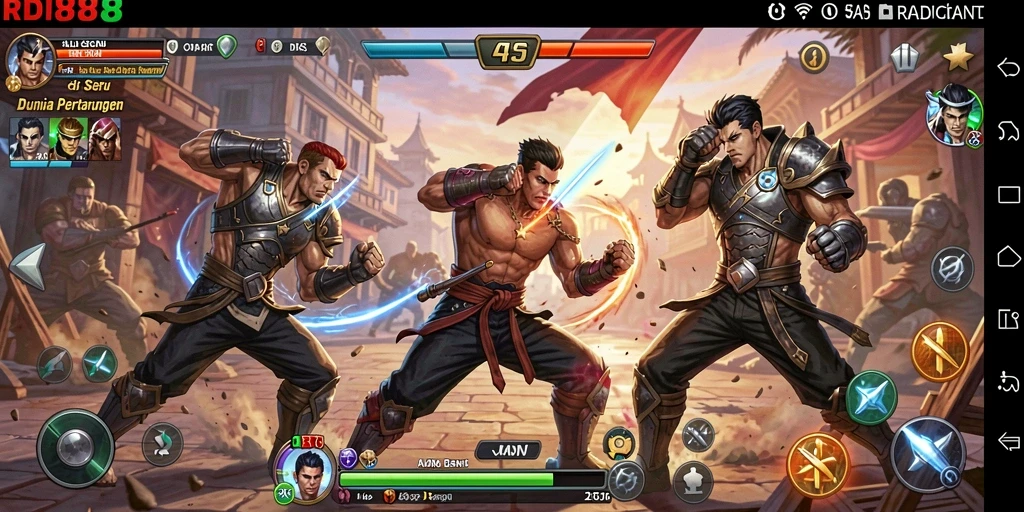 Tampilkan gameplay seru dari RDI88 yang penuh aksi.
