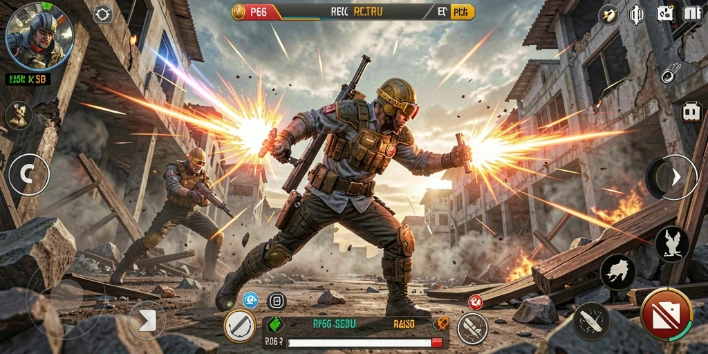 Tampilan gameplay seru dan mendebarkan dari RP66
