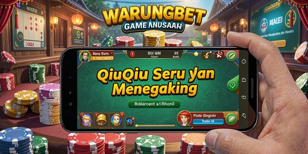 Tampilan gameplay QiuQiu yang seru dan menantang di WARUNGBET.