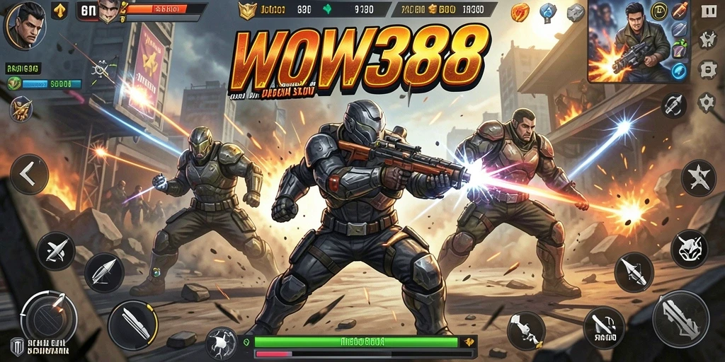 Screenshot gameplay WOW388 yang penuh aksi dan seru.