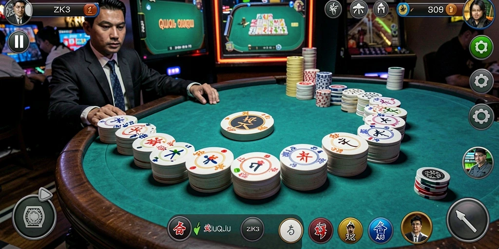 Gameplay QiuQiu yang seru dan menarik di ZK3.
