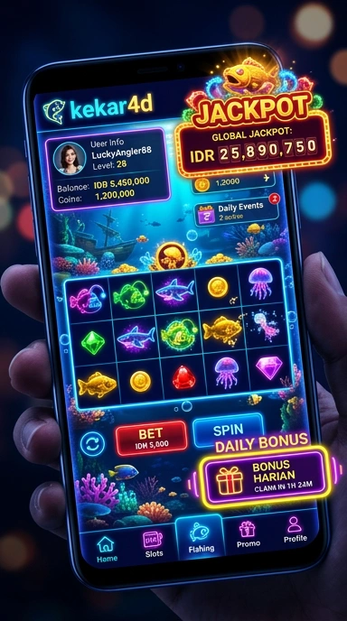 Tampilan mudah digunakan dari aplikasi kekar4d saat menjelajah katalog.